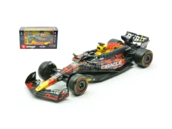 BBURAGO BU38097VS RED BULL RB20 N.1 F1 2024 MAX VERSTAPPEN BRITISH GP WORLD CHAMPION 1:43 Modellino