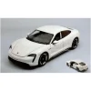 BBURAGO BU21098W PORSCHE TAYCAN TURBO S WHITE 1:24 Modellino