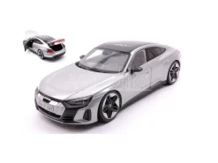 BBURAGO BU11050Z AUDI RS e-TRON GT 2022 SILVER 1:18 Modellino