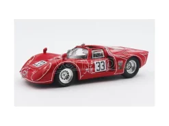 BEST MODEL BT9640-2 ALFA ROMEO 33.2 N.33 6 H WATKINS GLEN 1968 KWECH-MARTINO 1:43 Modellino