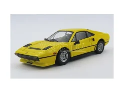 BEST MODEL BT9203-2 FERRARI 208 GTB TURBO 1980 YELLOW 1:43 Modellino