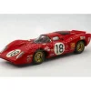 BEST MODEL BT9143-2 FERRARI 312 P COUPE' N.18 24 H LE MANS 1969 P.RODRIGUEZ-D.PIPER 1:43 Modellino