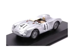 BEST MODEL BT9850 PORSCHE 550 RS 3rd 12 H SEBRING 1958 SCHELL-SEIDEL 1:43 Modellino