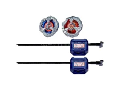 Beyblade X E Marvel Collab Captain America 4-70gb Vs. Red Hulk 1-80r Hasbro