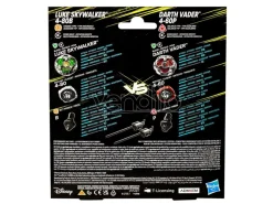 Beyblade X E Star Wars Collab Luke Skywalker 4-80b Vs. Darth Vader 4-60b Hasbro
