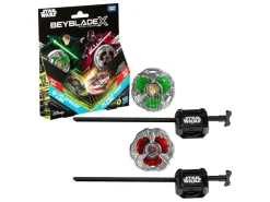 Beyblade X E Star Wars Collab Luke Skywalker 4-80b Vs. Darth Vader 4-60b Hasbro