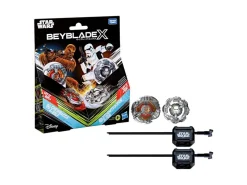 Beyblade X E Star Wars Collab Chewbacca 4-80lf Vs. Stormtrooper 5-70b Hasbro