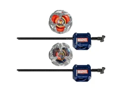 Beyblade X Marvel Collab Iron Man 4-80B Vs. Thanos 4-60P Hasbro