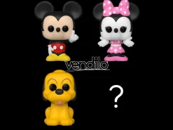 Bitty POP Disney - Mickey Mouse Minnie e Pluto e Personaggio a sorpresa Funko