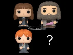 Bitty POP Harry Potter - Hermione Ron e Hagrid e Personaggio a sorpresa Funko