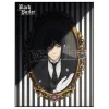 Black Butler: Public School Arc Blanket Sebastian 120 X 160 Cm Sakami Merchandise