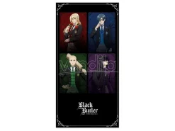 Black Butler: Public School Arc Asciugamano The Prefect Four / P4 150 X 75 Cm Sakami Merchandise