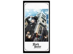 Black Butler: Public School Arc Asciugamano Ciel & Sebastian 150 X 75 Cm Sakami Merchandise