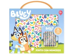 Bluey Paint Con Numbers Cartella Moose