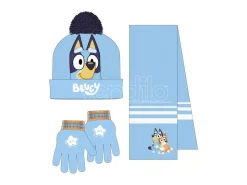 Bluey Winter Set Scalda Collo Cappello Guanti Cerdà