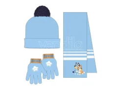 Bluey Winter Set Scalda Collo Cappello Guanti Cerdà