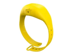 Braccialetto Gel Dispenser Giallo Adulto Squeezyband