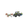 BRITAINS LC43323 METALLIC OLIVE GREEN VALTRA PLAYSET 1:32 Modellino