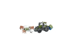 BRITAINS LC43323 METALLIC OLIVE GREEN VALTRA PLAYSET 1:32 Modellino