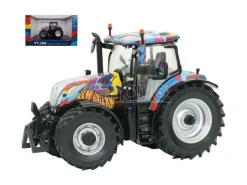 BRITAINS LC43392 TRATTORE NEW HOLLAND T7.300 60 YEARS ANNIVERSARY GROOWY 1:32 Modellino