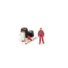 Brumm BMCH02T PILOTINO D.PIRONI + ALETTONI + SET GOMME 1:43 Modellino