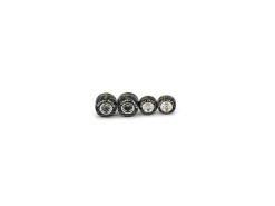 Brumm BMF100 SET PNEUMATICI GOODYEAR CON CERCHI ANT.+POST.FERRARI 126 C2 1982 1:43 Modellino
