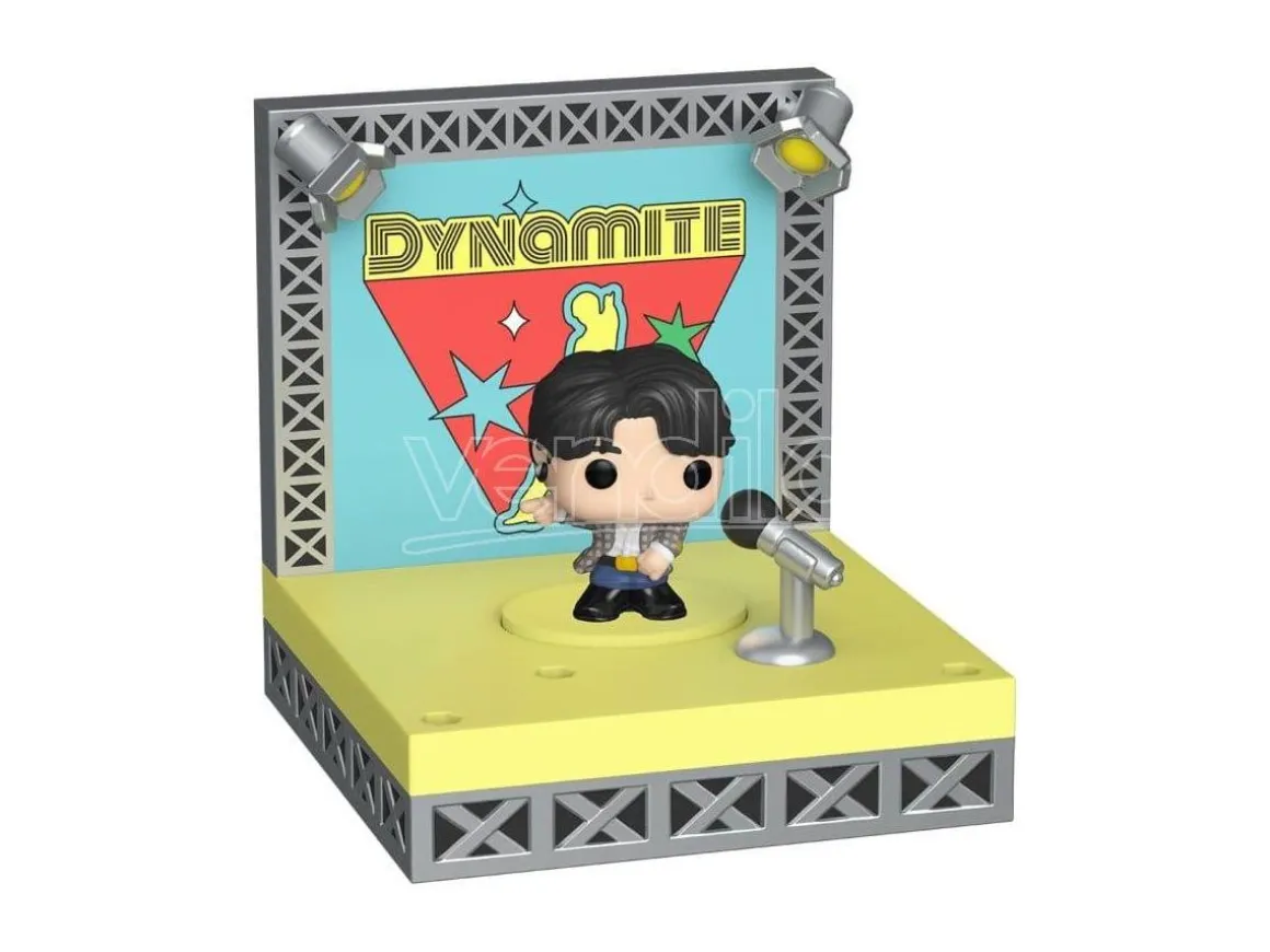 Bts Bitty Pop! Stages Vinile Figura Jung Kook (dynamite) 2,5 Cm Funko