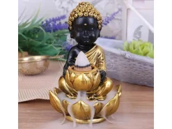 BUDDHA BABY BUDDHA BACKFLOW INCENSE BURNER Brucia Incenso NEMESIS NOW