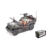 CARARAMA CA4-90141 JEEP 1/4 Ton.C/MITRAGLIA E FIGURA 1:43 Modellino