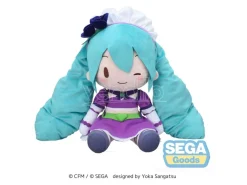 Character Vocal Series 01: Hatsune Miku Fuwa Petit Peluche Figura Hatsune Miku X Love E Berry Dress Up E Dance! Sparkly Purple