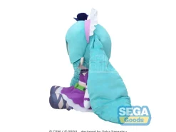 Character Vocal Series 01: Hatsune Miku Fuwa Petit Peluche Figura Hatsune Miku X Love E Berry Dress Up E Dance! Sparkly Purple