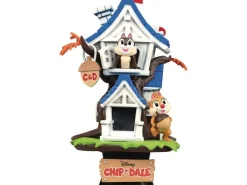 Chip e Chop Disney Figura Casa sull'Albero Diorama 16 cm Beast Kingdom