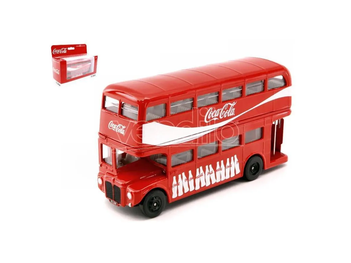 CORGI GS82332 LONDON BUS COCA COLA mm 120 Modellino