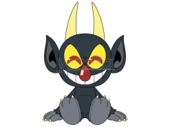 Cuphead Peluche Figura The Devil 22 Cm Youtooz
