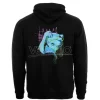 Cyberpunk Edgerunners Neon Rebecca Felpa Con Cappuccio Xxl Felpa Devplus