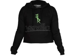 Cyberpunk Edgerunners Neon Lucy Crop Felpa Con Cappuccio L Felpa Devplus