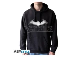 Dc Comics - Felpa Con Cappuccio - "batman Logo" Man Without Zip Black