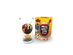 DC COMICS - Large Glass - 400ml - Harley Quinn - box