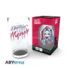 DC COMICS - Verre XXL - 400ml - Harley Quinn Face - box