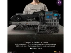 Dc Comics Art Scale Deluxe Statua 1/10 The Flash Movie Batmobile 31 Cm Iron Studios