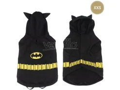 Dc Comics Batman Felpa vestito per cane XXS For Fun Pets Cerdà
