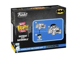 Dc Comics Bitty Pop! Rides Vinile Figura Batman W/batmobile 2,5 Cm Funko