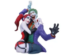 Dc Comics Busto  The Joker E Harley Quinn 37 Cm Nemesis Now