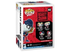 Dc Comics: Harley Quinn Takeover Pop! Heroes Vinile Figura Harley Con Pizza 9 Cm Funko