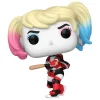 Dc Comics: Harley Quinn Takeover Pop! Heroes Vinile Figura Harley Con Bat 9 Cm Funko