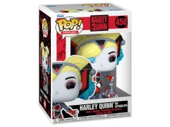 Dc Comics: Harley Quinn Takeover Pop! Heroes Vinile Figura Harley Con Bat 9 Cm Funko