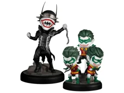 Dc Comics Mini Uova Attack Figura 2-pack Dark Nights: Metal The Batman Who Laughs & Robin Minions 8 Cm Beast Kingdom Toys
