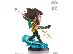 DC Comics MiniCo Deluxe Statua Pvc Aquaman 19 Cm Iron Studio