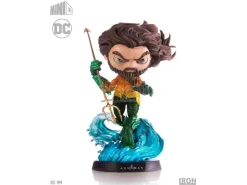 DC Comics MiniCo Deluxe Statua Pvc Aquaman 19 Cm Iron Studio