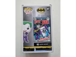 Dc Comics Pop! Comic Cover Figure Vinile Joker 9 Cm Funko Scatola Rovinata